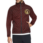 PAGNE RED All Over Print Windbreaker for Unisex