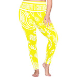 BANDANA PAISLEY Plus Size High Waist Leggings