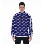 EXCELLENCE NAVY Stand Collar Jacket