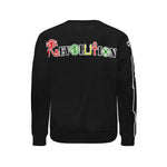 REVOLUTION BLC Men's Rib Cuff Crew Neck Sweatshirt