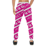 NICE ONE PINKISH Men's All Over Print Sweatpants