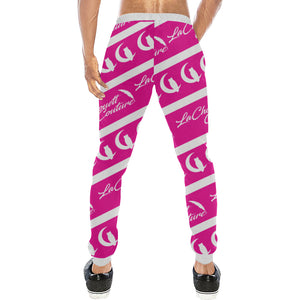 NICE ONE PINKISH Men's All Over Print Sweatpants