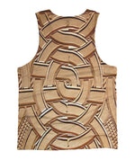 LaChouett Wood Tembe Art Tank-Top Sublimation Tank