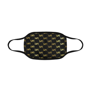 EXCELLENCE BLCCGLD Mouth Mask in One Piece (2 Filters Included)