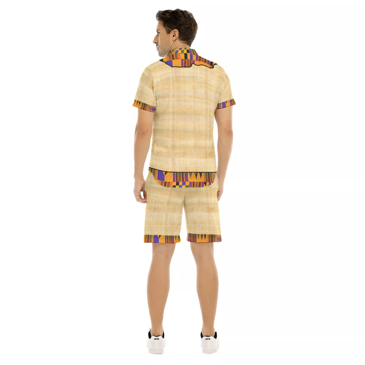 KENTE OF NILE Men's Short Sleeve Shirt Sets