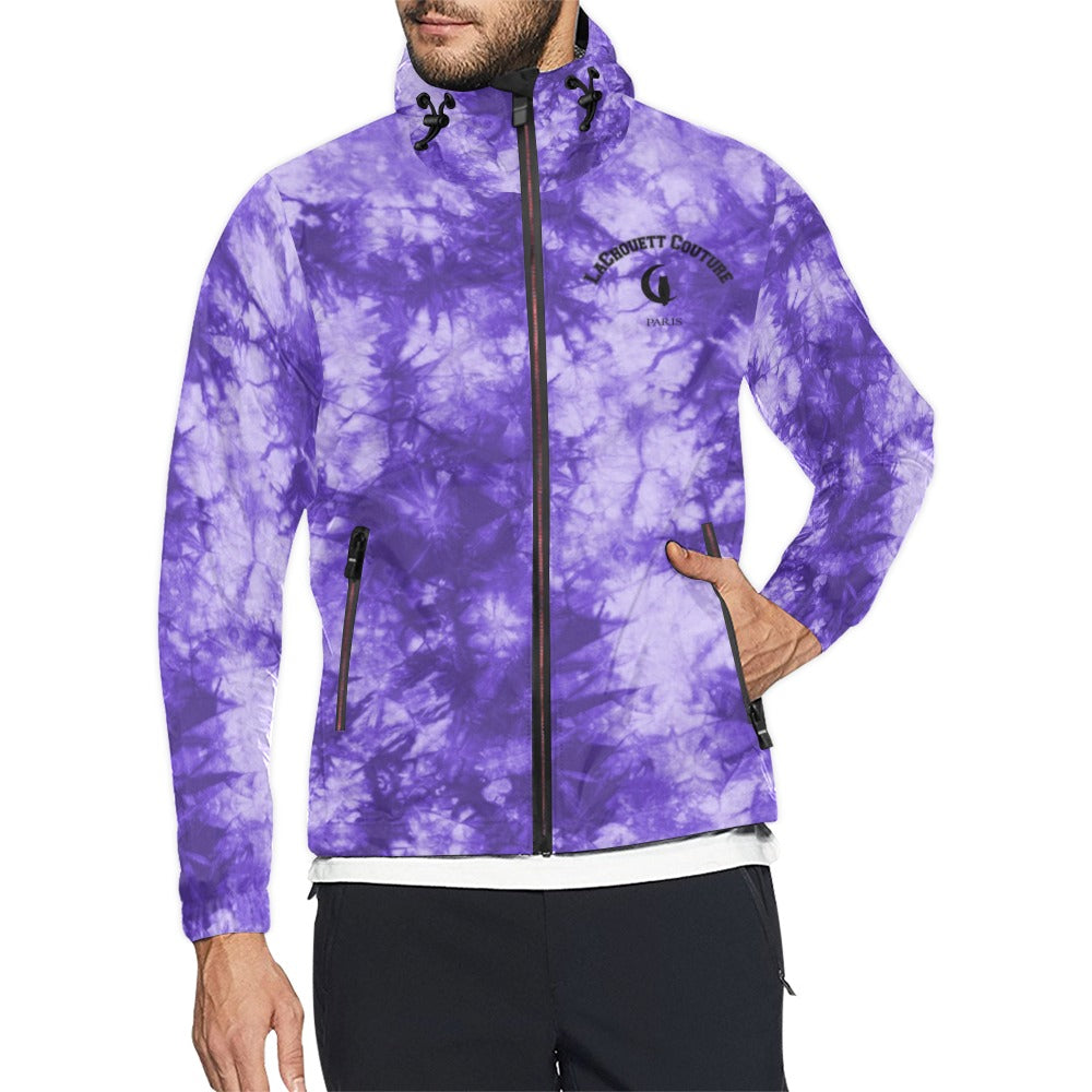 TIE DYE Unisex All Over Print Windbreaker