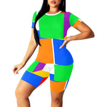 LCC COLORING FULL Women's Short Yoga Set (Sets 03)