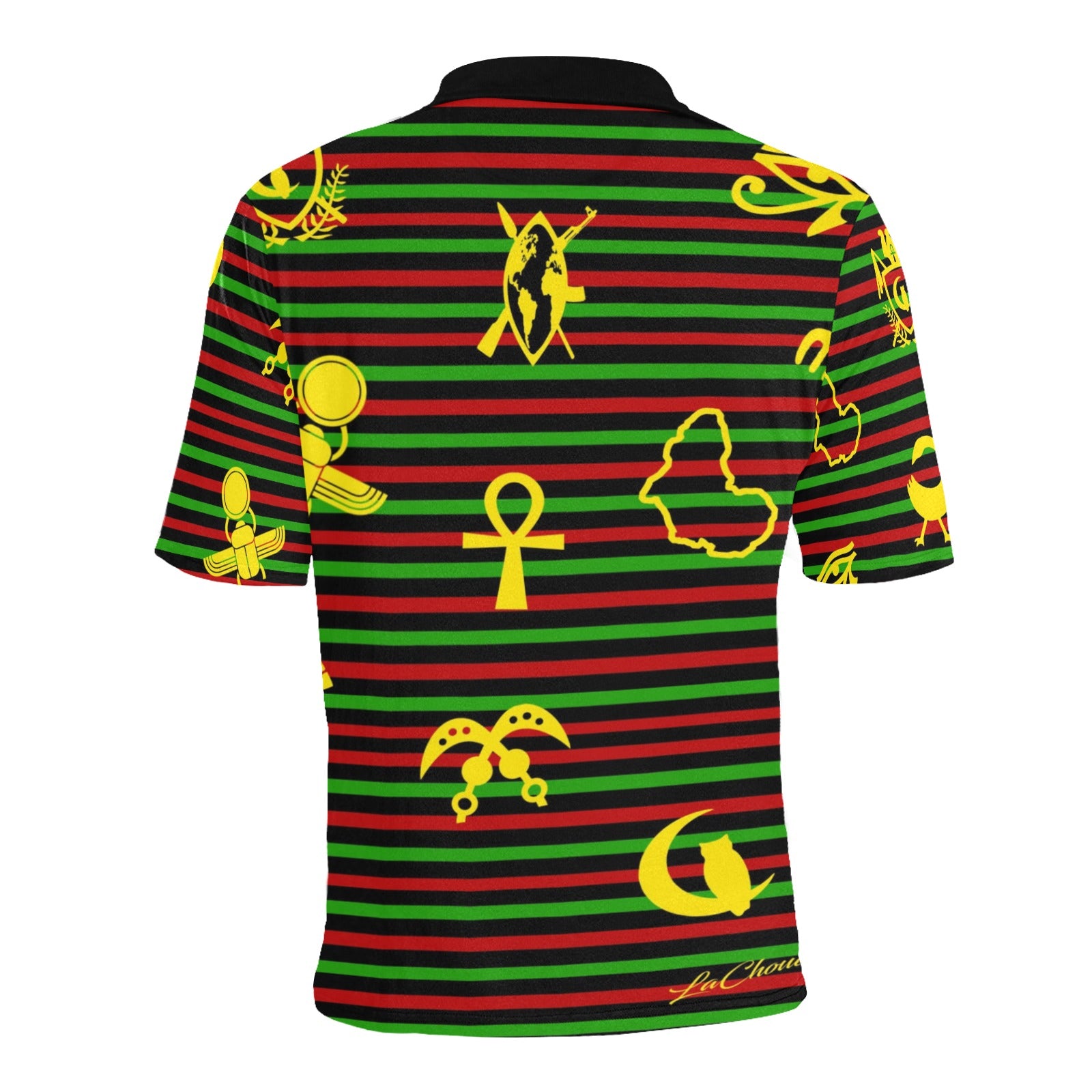 RBG KEMET Men's All Over Print Polo Shirt