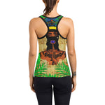 TROPICAL PAPYRUS Women's Racerback Tank Top