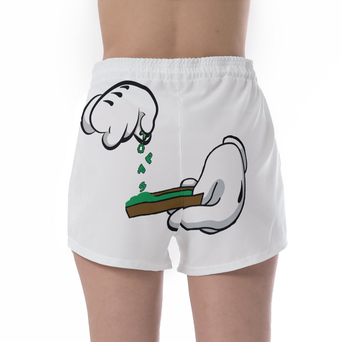 BURN THE OPPS Women's Short Pants