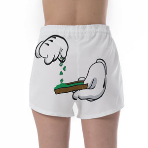 BURN THE OPPS Women's Short Pants