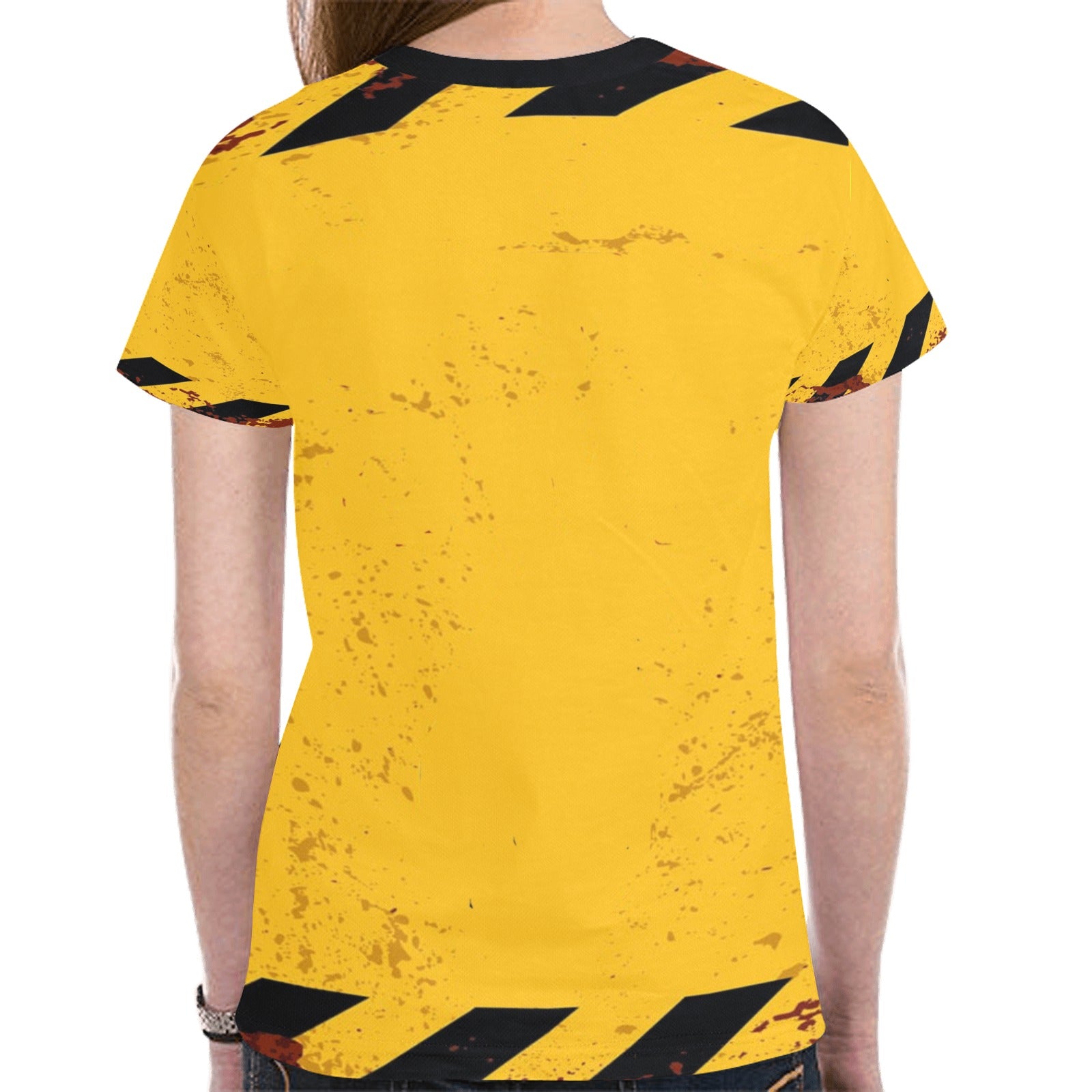 BEWARE New All Over Print T-shirt for Women