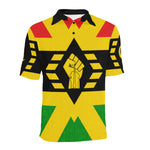 FIST UP RBG Men's All Over Print Polo Shirt