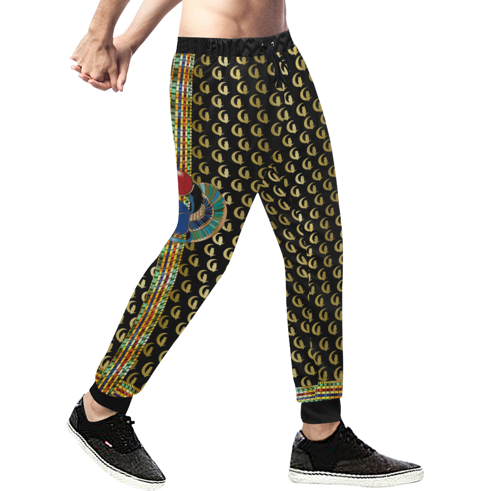 MEDJAY LCC Men's All Over Print Sweatpants