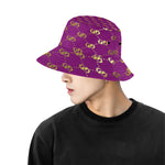 EXCELLENCE PRPLGLD All Over Print Bucket Hat for Men