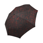 HIEROGLYH RED Auto-Foldable Umbrella
