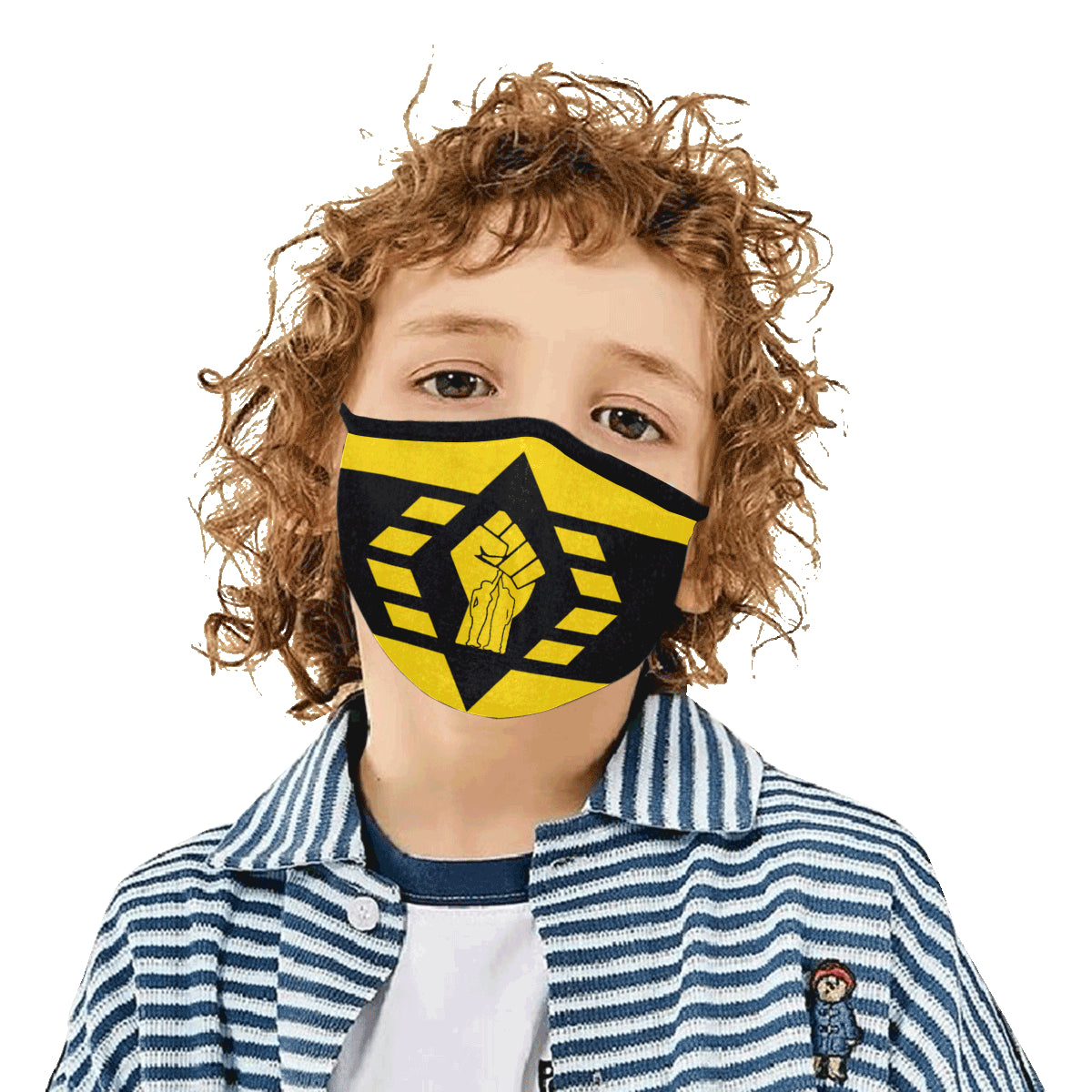 FIST UP Mouth Mask in One Piece (2 Filters Included)