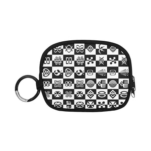 ADINKRA BW Coin Purse