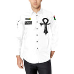 KAMET RYDER WHT Men's All Over Print Casual Dress Shirt (Model T61)