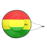 GUINEE FLAG Wide Brim Bucket Hat