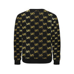 EXCELLENCE BLCCGLD Men's Rib Cuff Crew Neck Sweatshirt