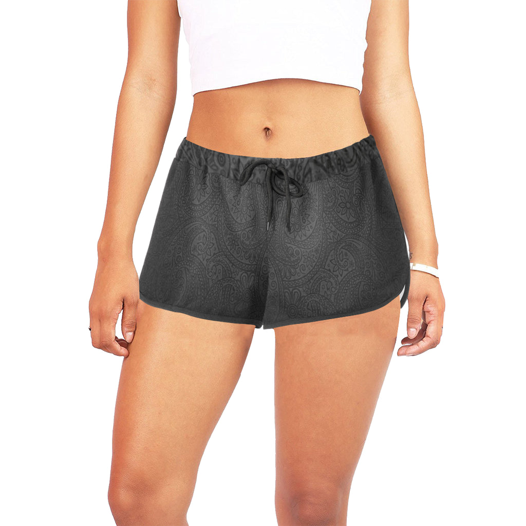 BANDANA LUXURY BLCC Women's All Over Print Relaxed Shorts
