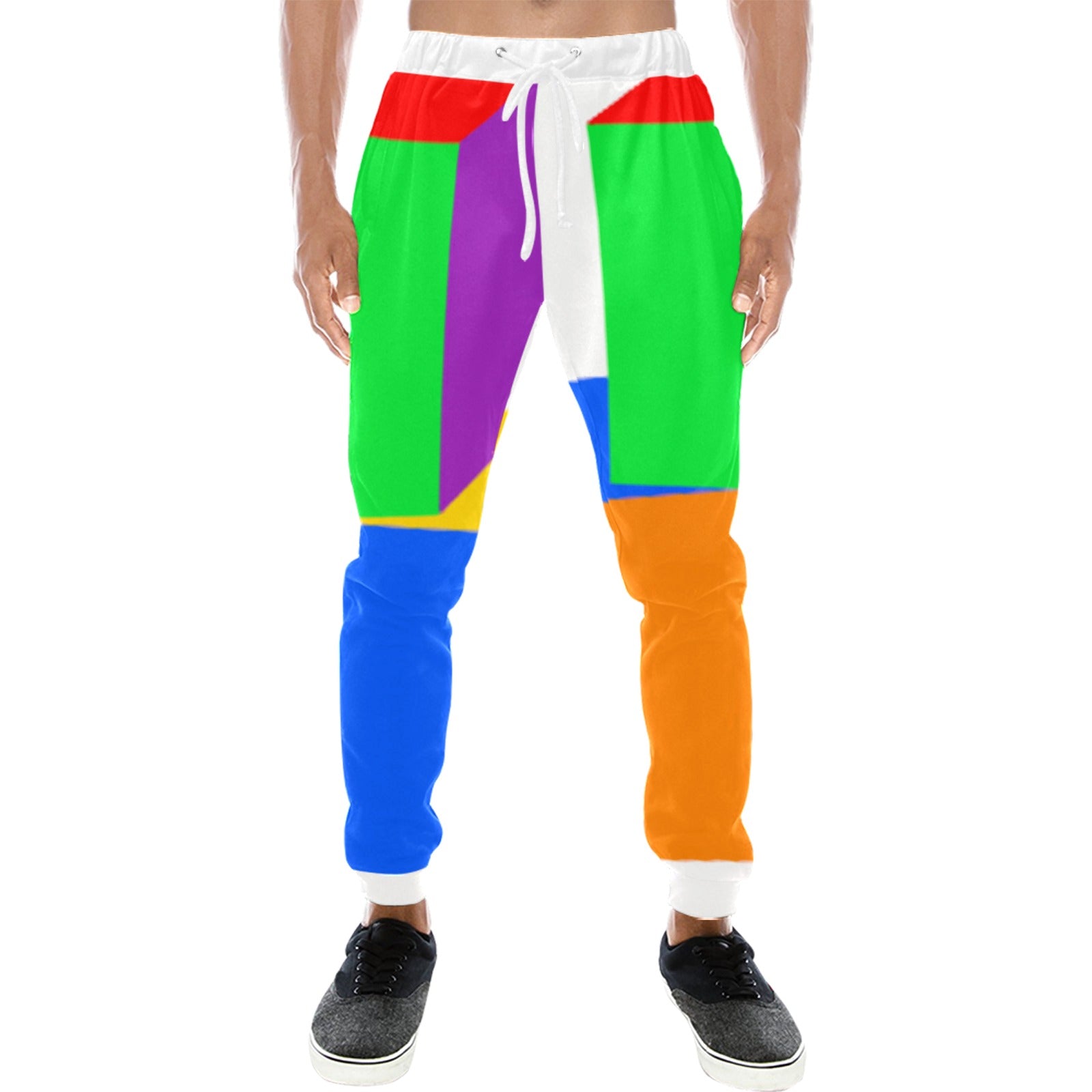 LCC COLORING FULL Men's All Over Print Sweatpants (Model L11)