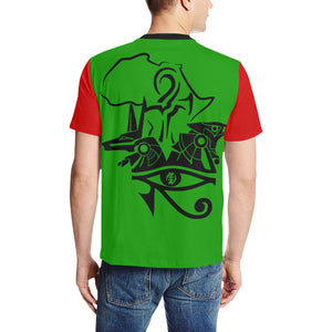 ANUBIS AND HERU RBG Men's All Over Print T-Shirt