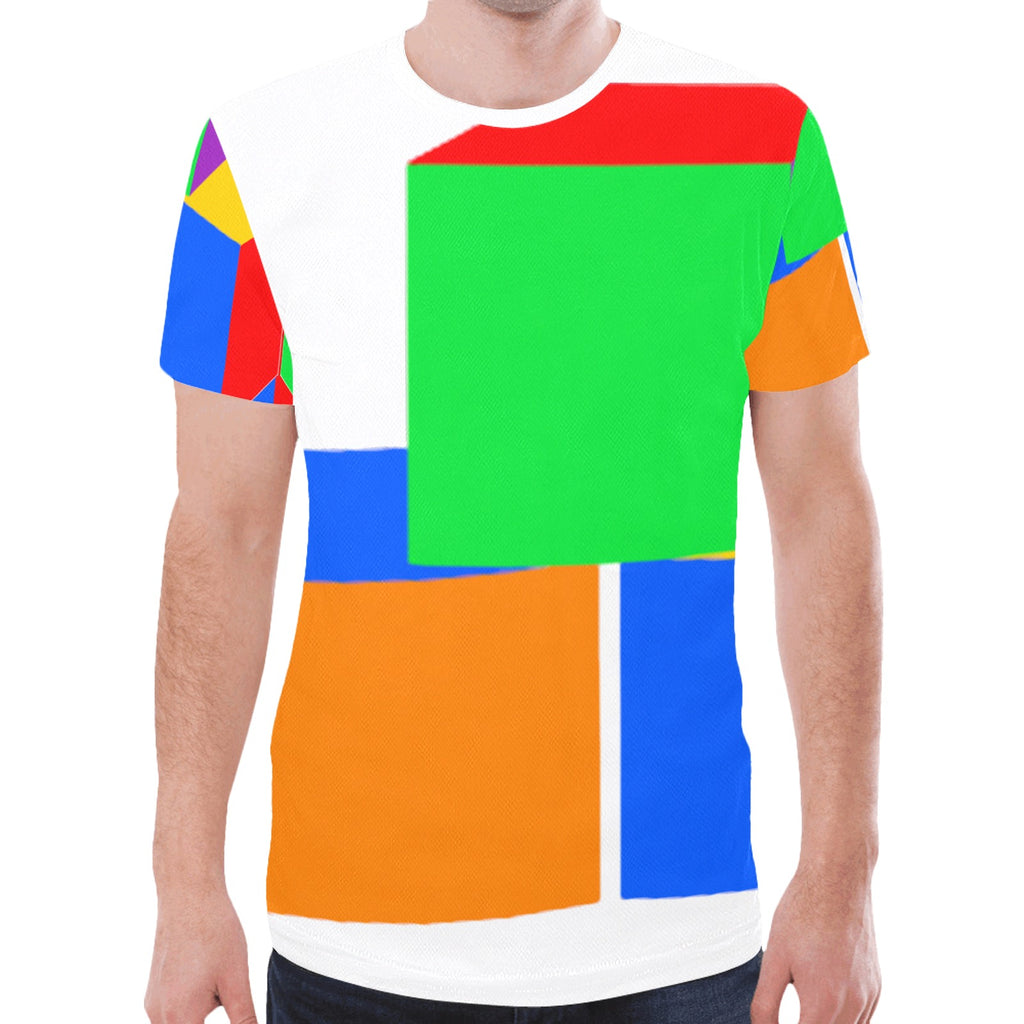LCC COLORING FULL New All Over Print T-shirt for Men (Model T45)