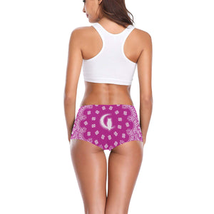 LCC GRAPE Women's All Over Print Boyshort Panties (Model L31)