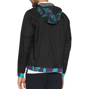 AFRIKA FLOWER All Over Print Windbreaker for Unisex