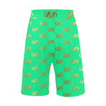 EXCELLENCE TRQGLD Men's All Over Print Casual Shorts (Model L23)