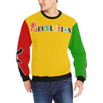 REVOLUTION RGG Men's Rib Cuff Crew Neck Sweatshirt