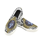 PRIVILEGE OWL Men's Unusual Slip-on Canvas Shoes