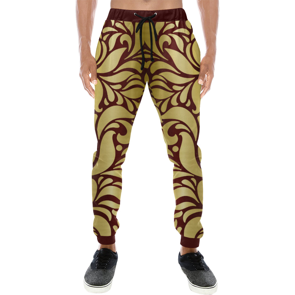 GORGIOUS LEAF BRDX Men's All Over Print Sweatpants (Model L11)