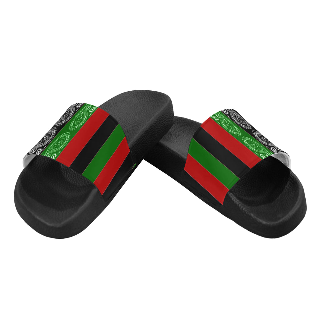 RBG FLAG Men's Slide Sandals (Model 057)