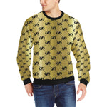 EXCELLENCE GLDBLCC Men's Rib Cuff Crew Neck Sweatshirt