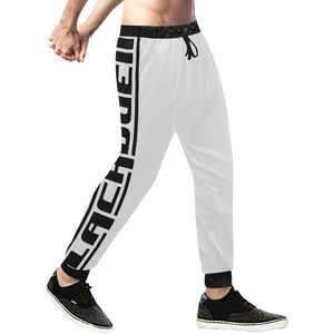 BLACC BORDER WHT Men's All Over Print Sweatpants