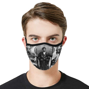 BLACK PANTHER PARTY Mouth Mask in One Piece (2 Filters Included)