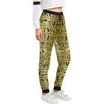 MEDU NETER GOLD Women's All Over Print Sweatpants (Model L11)