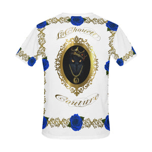 BLUE ROSES OWL All Over Print T-Shirt for Men