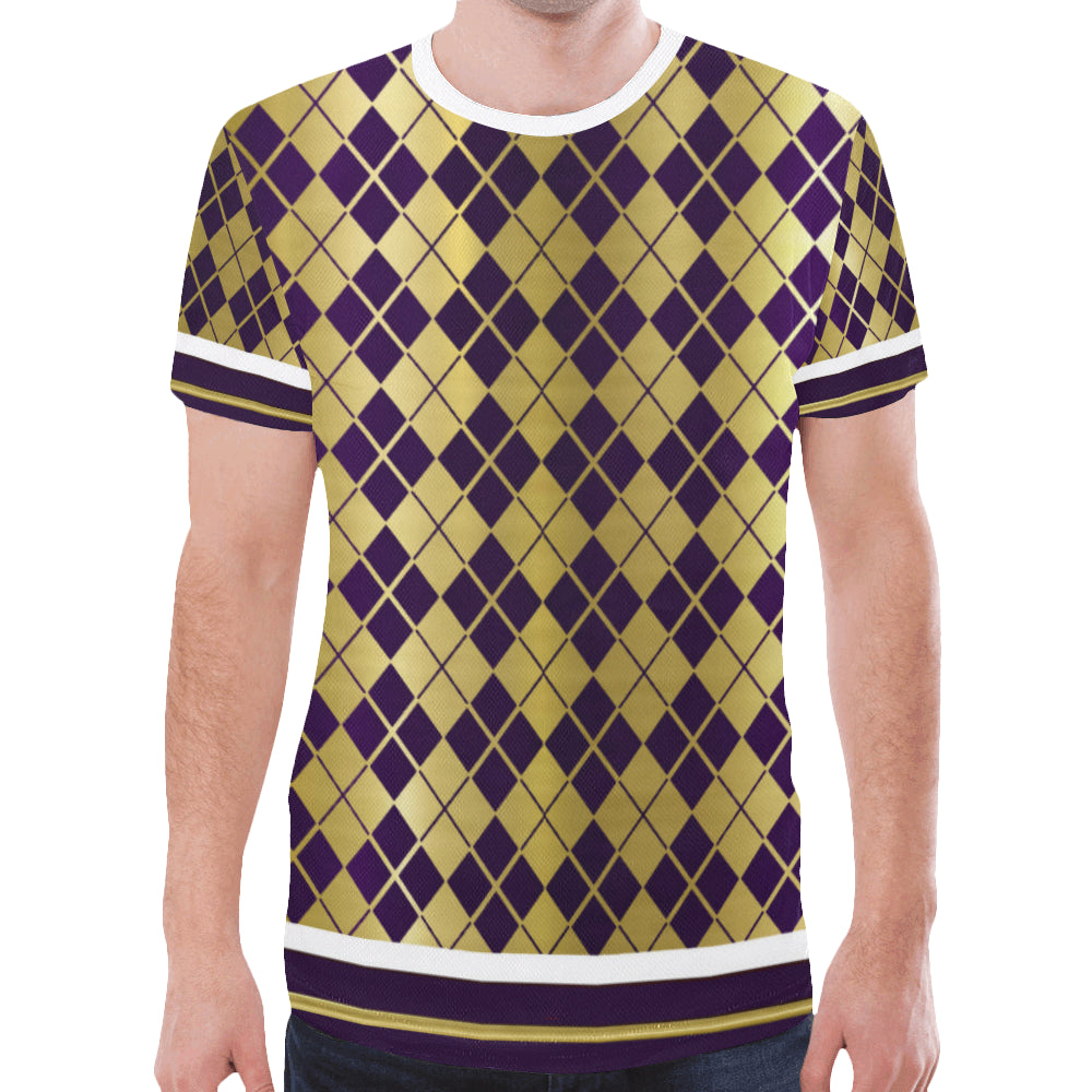 ARLEQUIN GRAPE New All Over Print T-shirt for Men