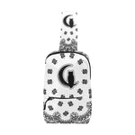 BANDANA WHITE Chest Bag