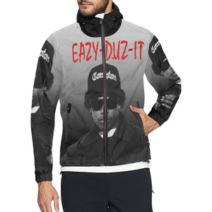 EAZY DUZ IT All Over Print Windbreaker for Unisex