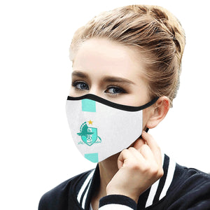 SALE SUD Mouth Mask in One Piece (2 Filters Included) )
