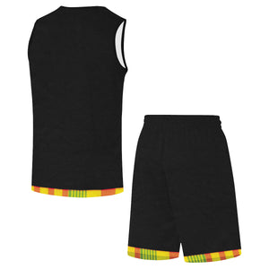 MADRAS STRASS All Over Print Basketball Uniform