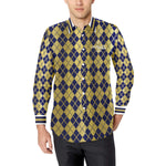 ARLEQUIN Men's Casual Dress Shirt