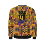 KENTE ATEF Men's Rib Cuff Crew Neck Sweatshirt