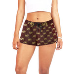 EXCELLENCE BRDXGLD Women's All Over Print Relaxed Shorts