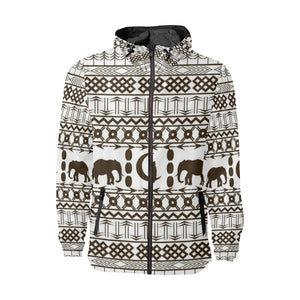 ELEPHANT ORNEMENT All Over Print Windbreaker for Unisex